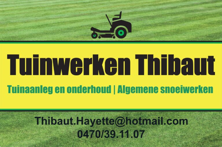 Logo Tuinwerken Thibaut